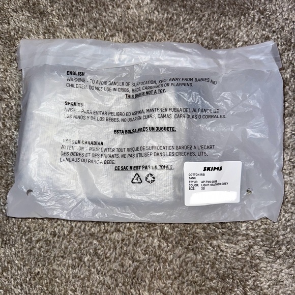 NWT SKIMS Cotton Rib Tank Mult sizes - Picture 2 of 5